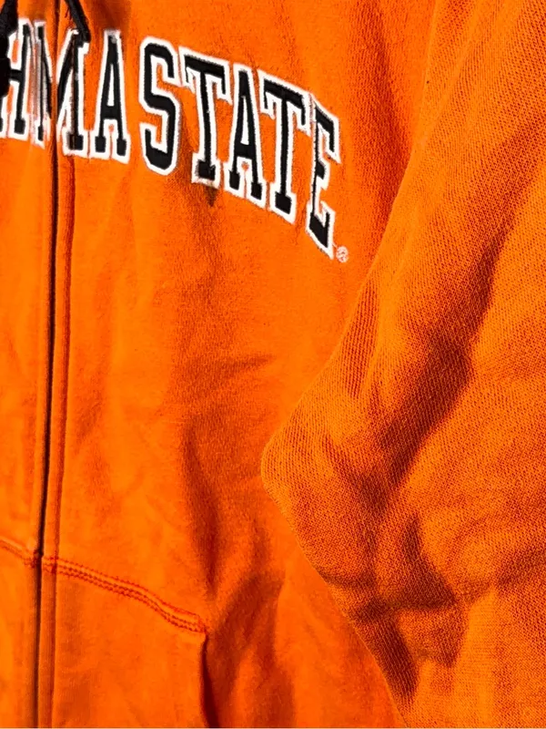 Nike Team Oklahoma State Zip Hoody Jacket - Image 3