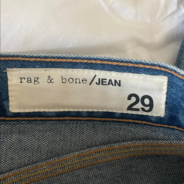 Rag and Bone Lou Skinny Jeans in Blue Hill Size 29 revolve sold out rag & bone - Image 3