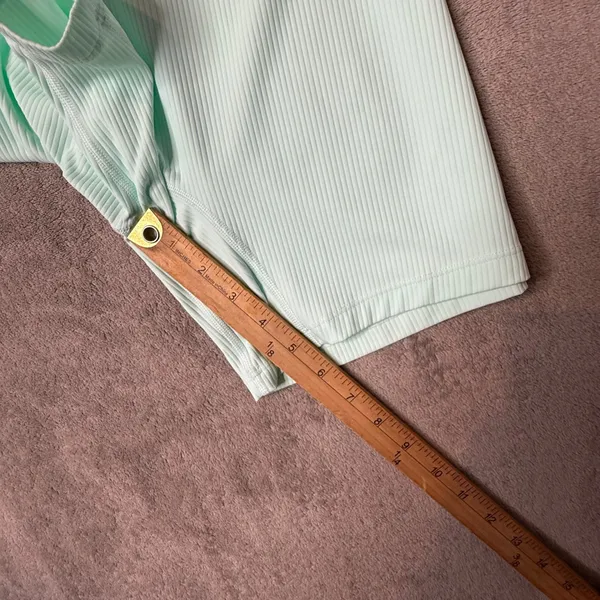 Paragon Fitwear Ribbed Shortsuit Activewear Pastel Green Size L Athletic‎ Padded - Image 14