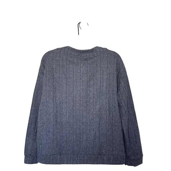 Live 2 Lounge Large Navy Coastal Lounge Knit Tank With‎ Cardigan Cabincor - Image 4