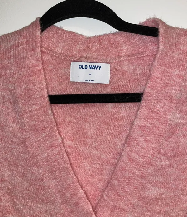 Old Navy Pink Button Down Cardigan - Image 3