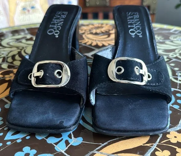 FRANCO SARTO  SLIDE HEELSSz: 6.5 - Image 6
