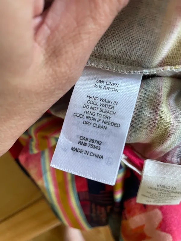 C&C California Maui Beach Linen Blend Wide Leg Lounge Pants NWT M Coastal Resort - Image 12