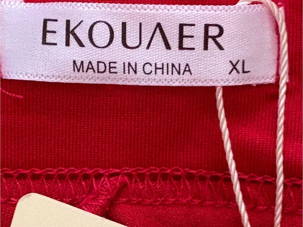 Ekouaer Women's Red Athletic Skort NWT - Image 6