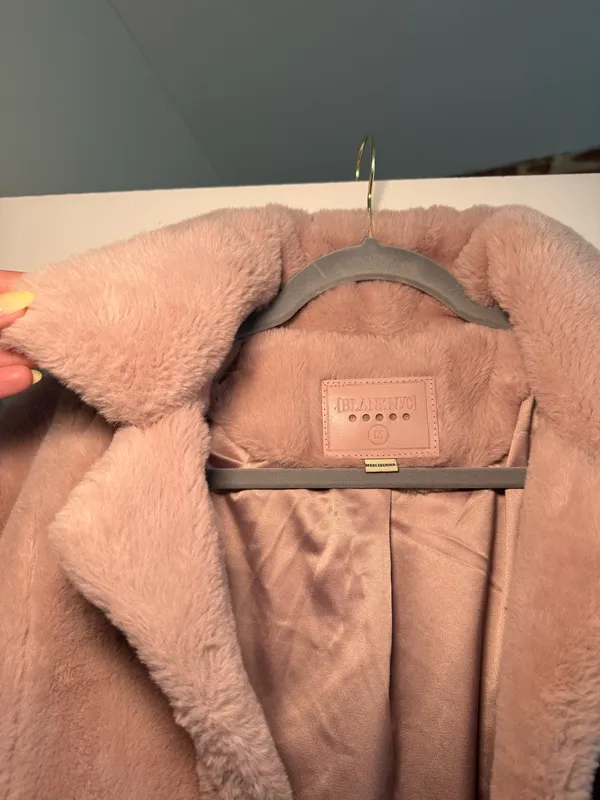 Faux Fur Jacket BLANKNYC Pink - Image 5