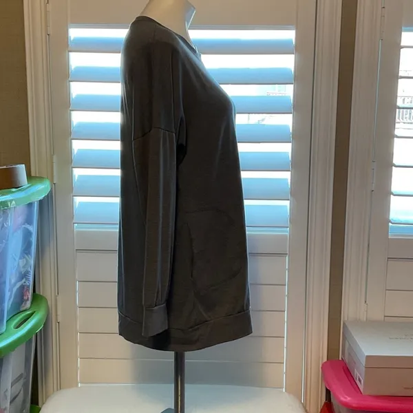 Charcoal Gray Women's Sweatshirt - Image 2