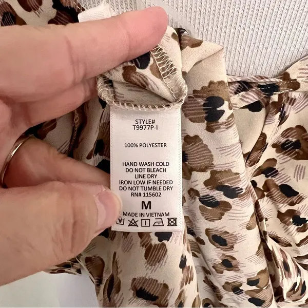 Lush Leopard Blouse D4* - Image 7