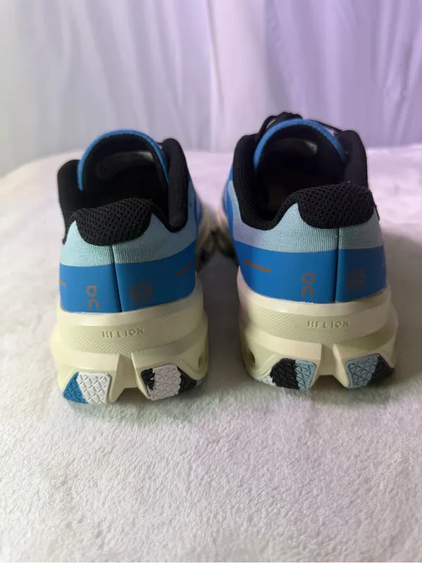 On Running Cloud Women's Aqua Blue Trail Running Shoe - Image 7