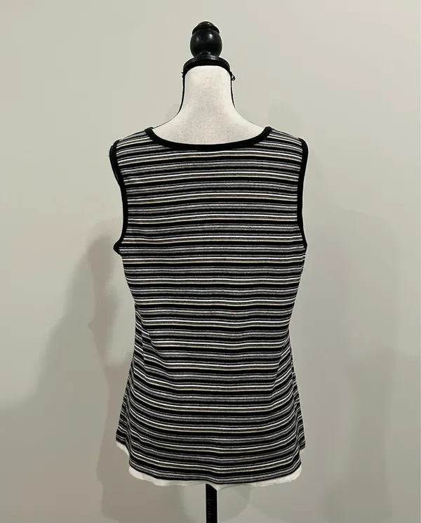 Croft & Barrow Striped Tank Top - Image 3