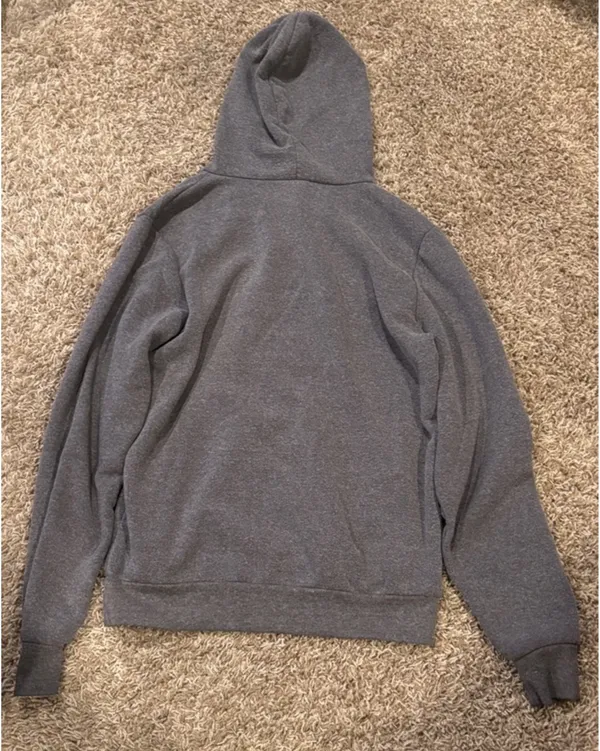 Justify Gray Floral Graphic Hoodie Sweatshirt - Womens - Image 2