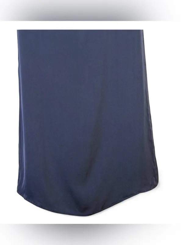 Quince Women’s Washable Silk Blend Short Sleeve Black Mini Tee Dress Size XS - Image 10