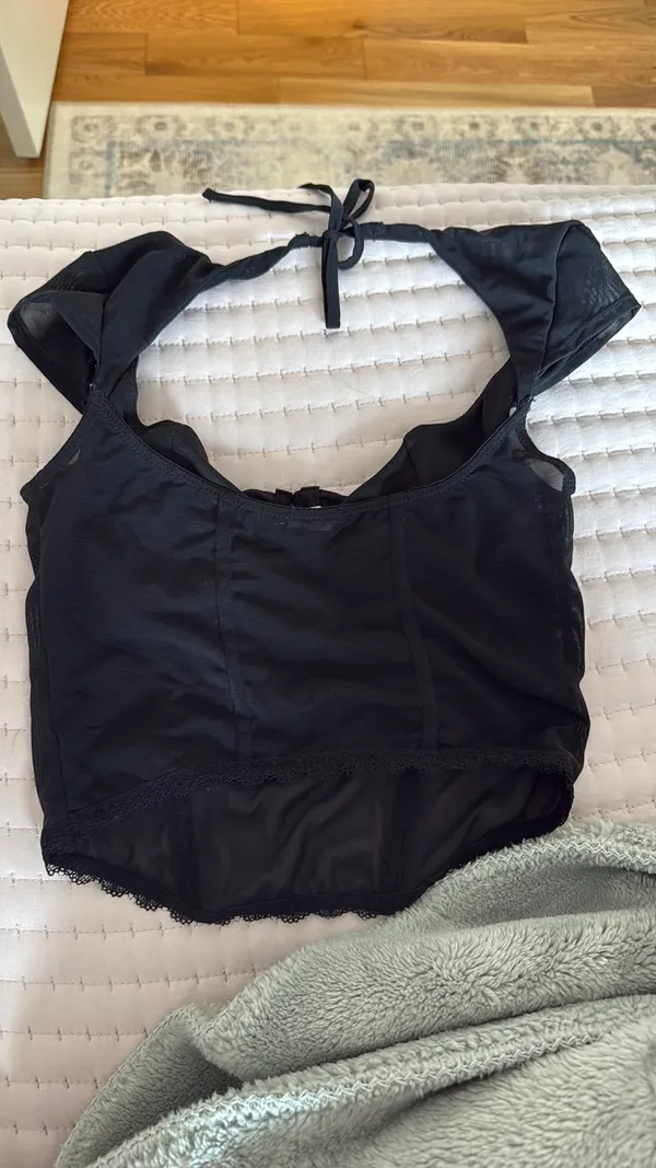 Garage Top Corset Black - Image 2