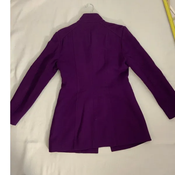 Per‎ Se 2pc Plum Skirt Suit size 8 - Image 4