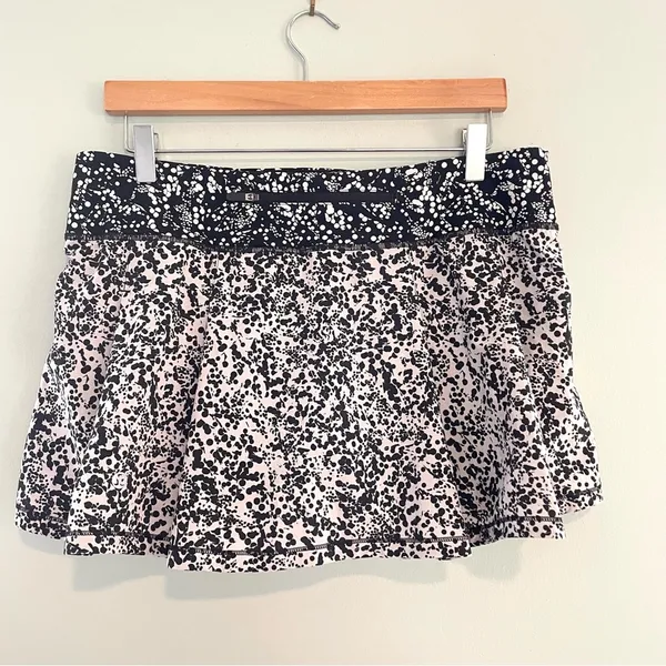 Lululemon Pace Rival Skirt Chirakasu Alpine White/Chirasu Black 10 - Image 10