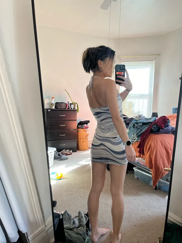 bodycon dress Gray - Image 2