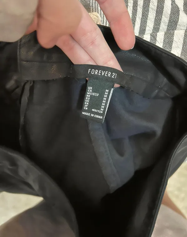 Forever 21 Faux Leather Skirt - Image 2