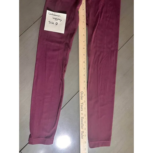 Lululemon Align‎ Leggings (0) Red - Image 5