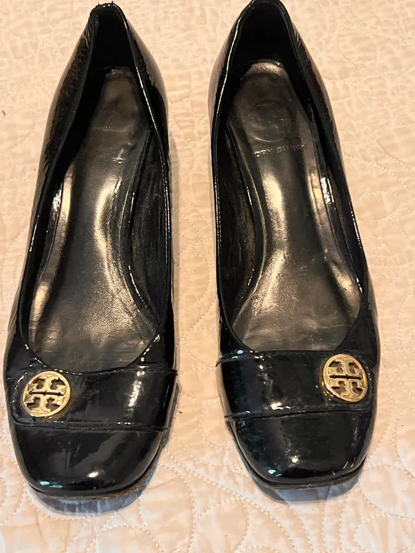 Tory Burch Black  heels - Image 2