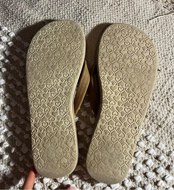 Cobian Tan Flip Flops Size 9 - Image 3