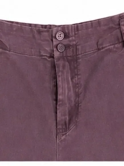 YFB Young Fabulous & Broke Dusty Plum Wide Leg Pants Size S - Image 4