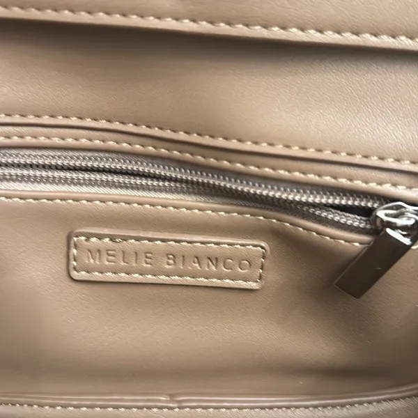Melie Bianco Vegan Leather‎ Shoulder Bag Adjustable Strap - Image 2
