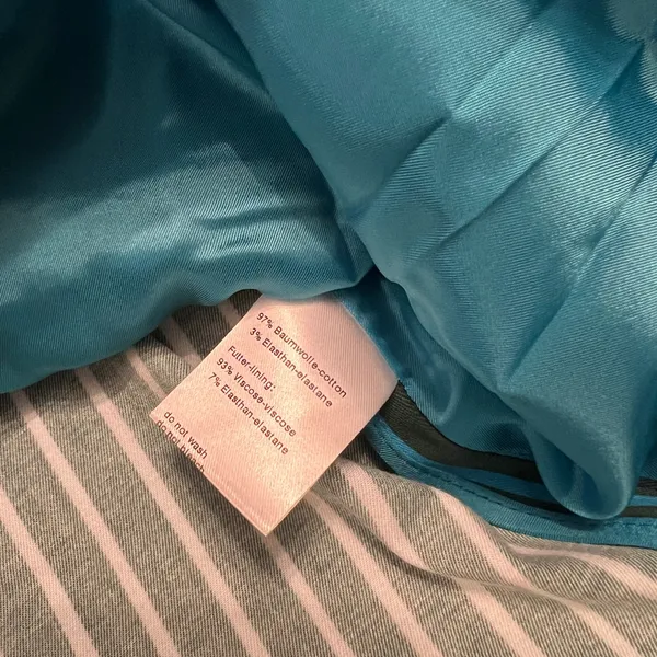 Akris $1390 MSRP Green and Blue Striped Blazer Jacket - Image 6