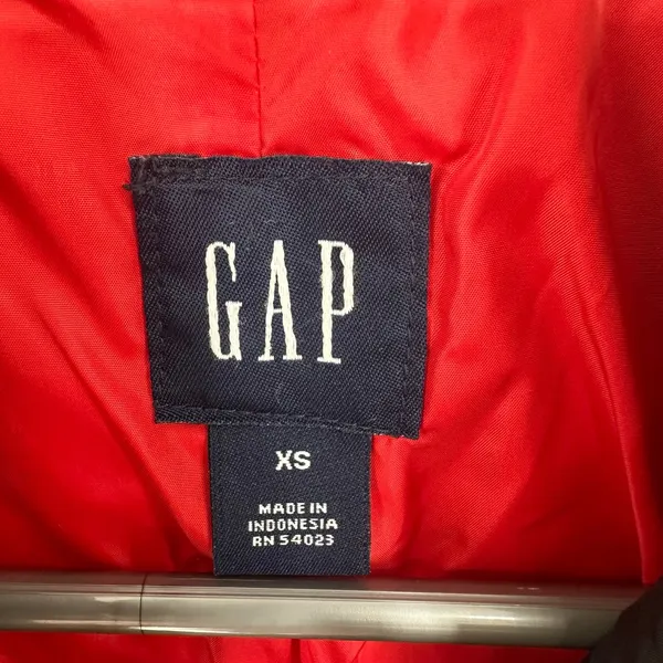Gap Size XS Coat Black Quilted Down Puffer Full Zip Winter Outdoors‎ Insulated - Image 4