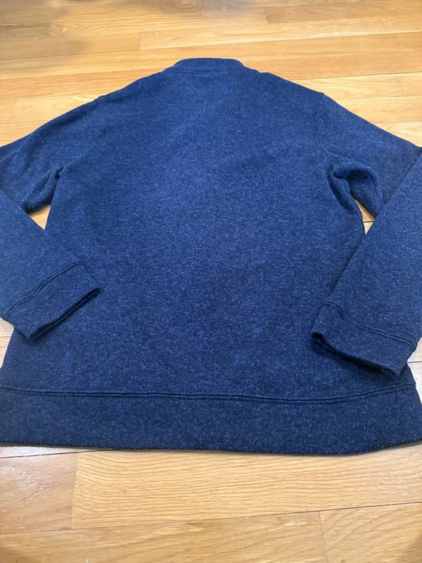 Old Navy full zip up fleece size large . - Image 6