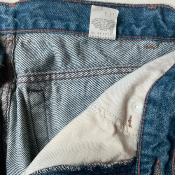 Levi's Women’s Dark Blue Straight-Leg Jeans sz14 - Image 4