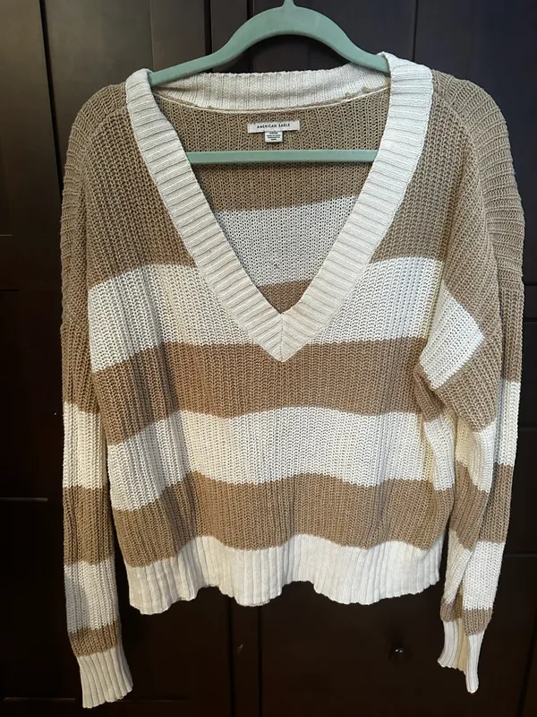 American Eagle Striped Sweater - Image 5