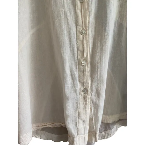 Free People Rainbow Rays Button Down Size Medium - Image 4