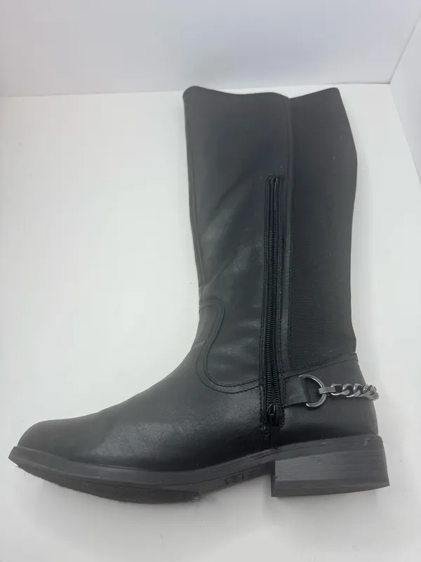 Nautica Ridgeland Black Riding Boots Size 8 - Image 8