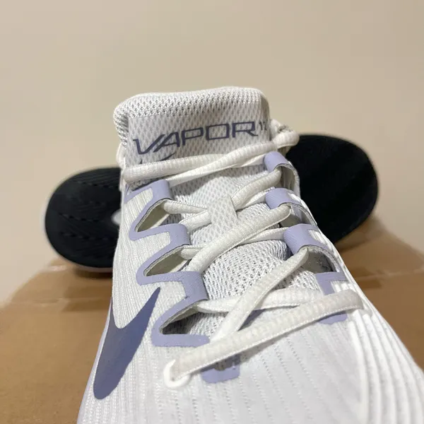 Nike Court Air Zoom Vapor 12 HC White Indigo Women's Size 10 FV5554-102 NEW - Image 3