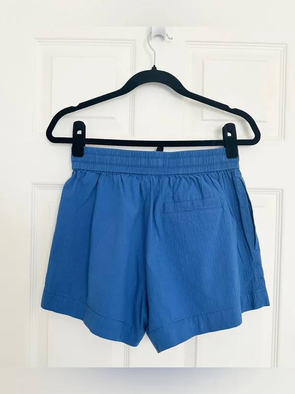 Everlane Seersucker Boxer Short – Royal Blue – S - Image 10