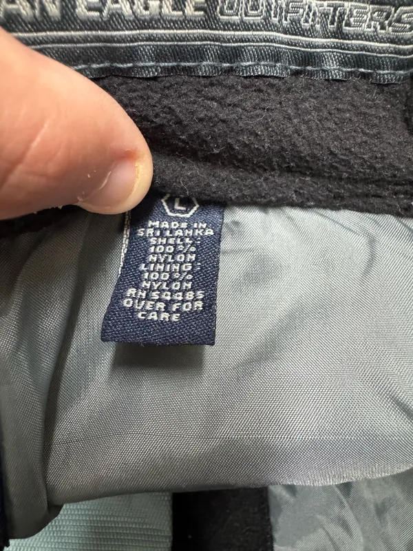 American Eagle Blue-Grey Winter Ski Pants Size Large Mens - Image 7