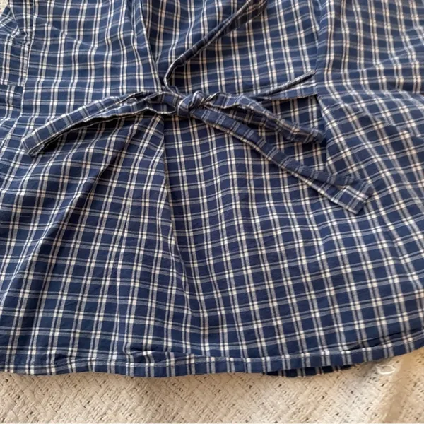 Brandy Melville Navy Checkered Camisole - Image 5