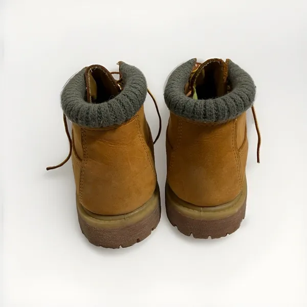 Timberland Outfitters Women’s Hiking Boots Size 7M Tan Ankle High Leather - Image 2