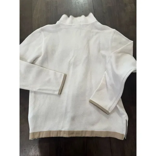 Utah Jazz Vintage White Pullover - Image 4