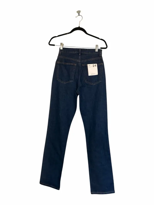 NWT Reformation Jax Stretch High Rise Straight Leg Jeans Seneca SZ -24 - Image 7
