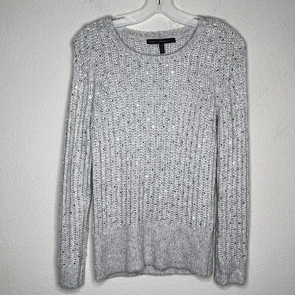 White House Black Market Sparkly Sweater - Image 6