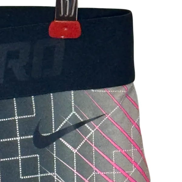Nike Pro Women's Leggings‎ Dri Fit Compression Graphic Workout Pink Black Medium - Image 4
