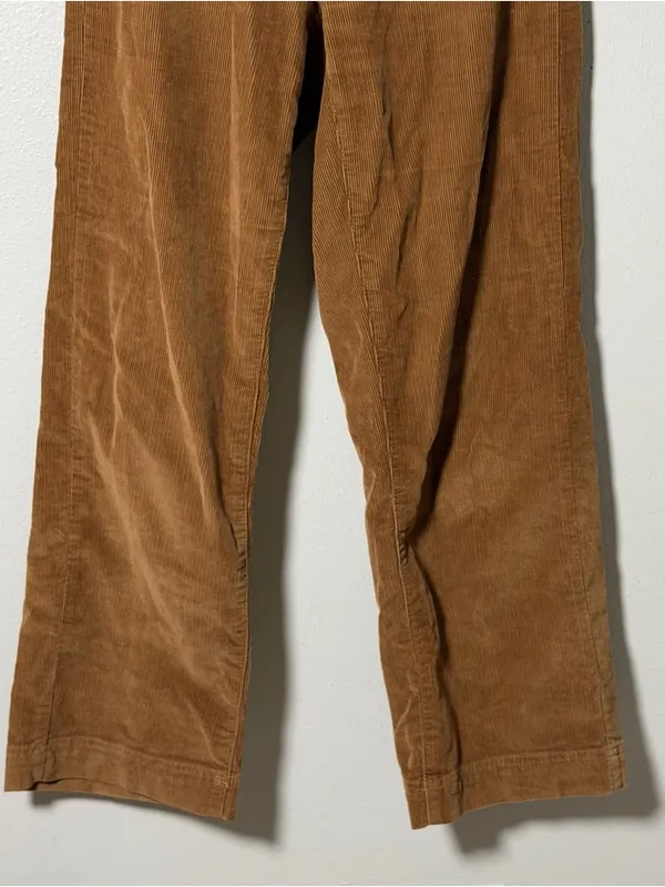 Everlane Women Brown Fall Corduroy Pants Classic Straight‎ Fit size 6 - Image 3