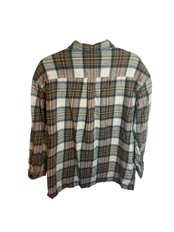 Lauren Ralph Lauren Vintage Plaid Full Zip Shacket - Image 2
