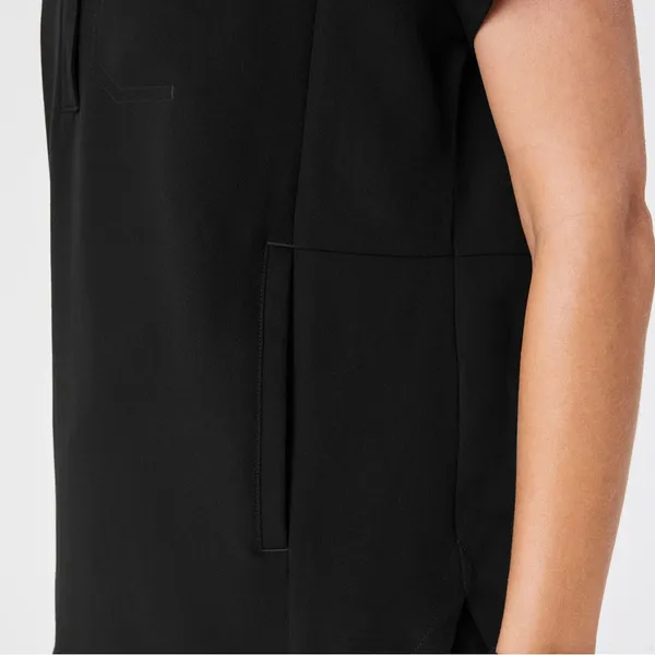 Figs Montex Zipper Scrub Top Black Size Women’s Small - Image 3