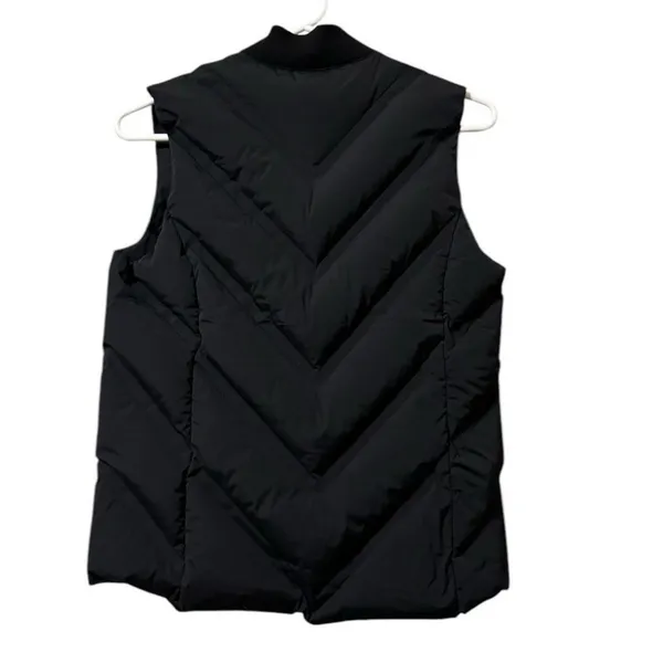 Athleta‎ Inlet Vest Goose Down Black Size XS Preppy Athleisure Athletic Puffer - Image 2