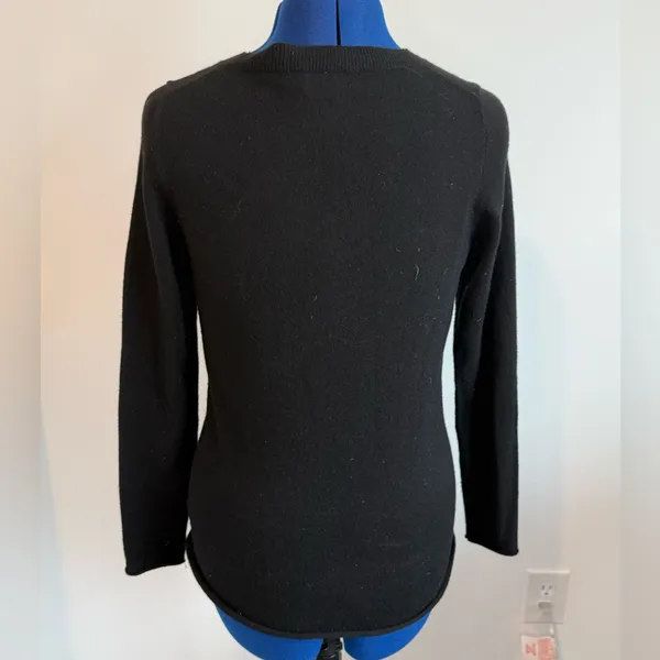 J. Crew Collective Women’s Black 100% Cashmere Sweater - Image 3