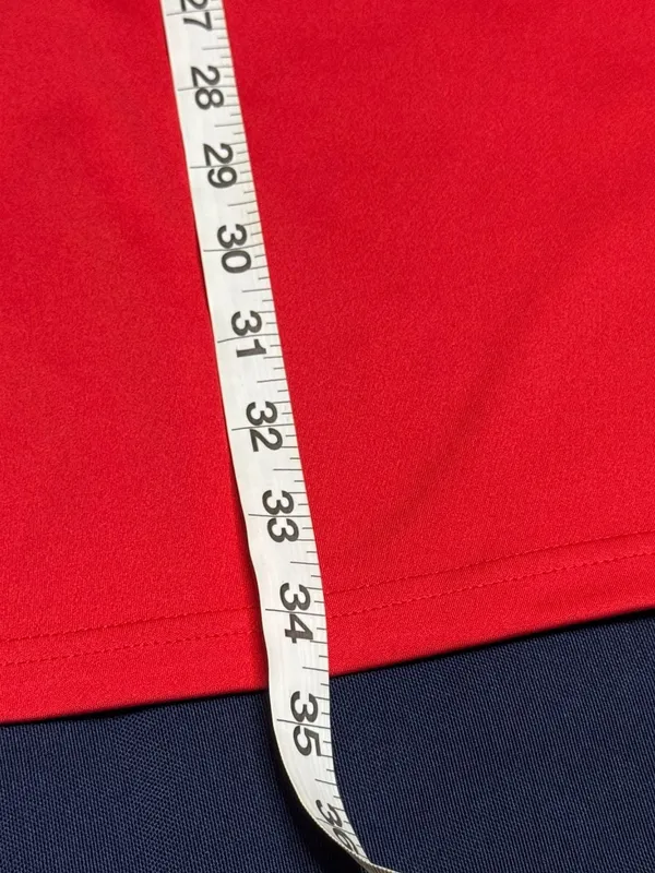 Jess Lea Red & White Quarter-Zip Sleeveless Mini Dress Size S - Image 7