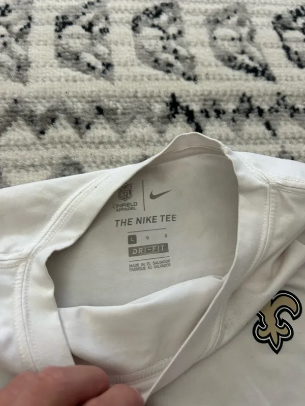 Nike NFL Shirt Saints New Orleans Apparel - Image 3