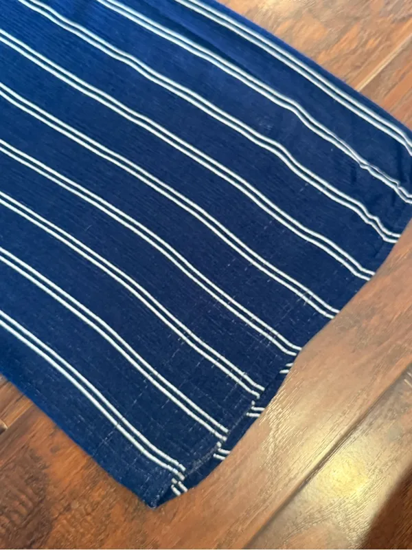 Forever 21 Navy Striped Wide-Leg Pants - Image 3