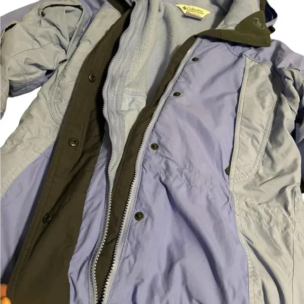 🏔️✨ Columbia Women’s Ski Snow Jacket‎ Blue Gray Small ✨🏔️ - Image 3